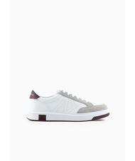 ARMANI EXCHANGE A|X Baskets op.blanc+bordeaux - Chaussures Homme - 2