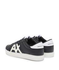 ARMANI EXCHANGE A|X Baskets bleu profond + blanc op. - Chaussures Homme - 3
