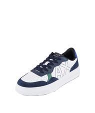 ARMANI EXCHANGE A|X Baskets bleu marine + bleu - Chaussures Homme - 2