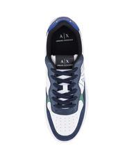 ARMANI EXCHANGE A|X Baskets bleu marine + bleu - Chaussures Homme - 5