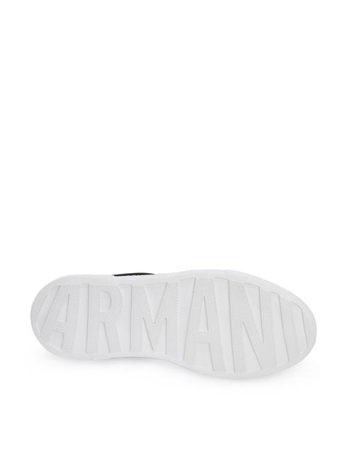 A|X Baskets à plateforme noir+blanc op. - Chaussures Femme