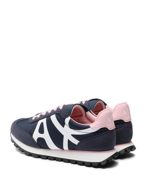 A|X Baskets nuit+rose - Chaussures Femme