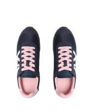 ARMANI EXCHANGE A|X Baskets nuit+rose - Chaussures Femme - 4