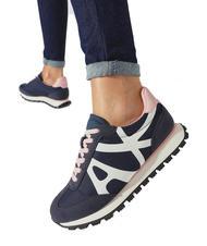 ARMANI EXCHANGE A|X Baskets nuit+rose - Chaussures Femme - 6