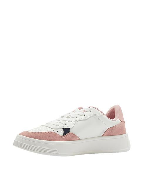 A|X Baskets op.blanc+rose+noir - Chaussures Femme