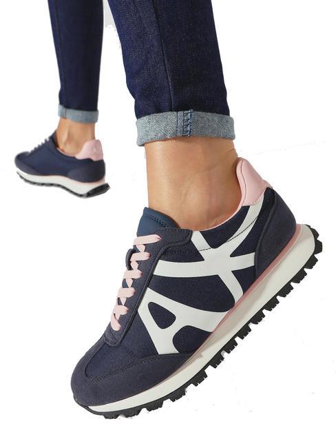A|X Baskets nuit+rose - Chaussures Femme