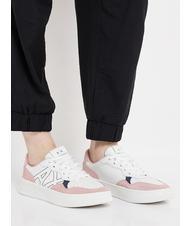 ARMANI EXCHANGE A|X Baskets op.blanc+rose+noir - Chaussures Femme - 6