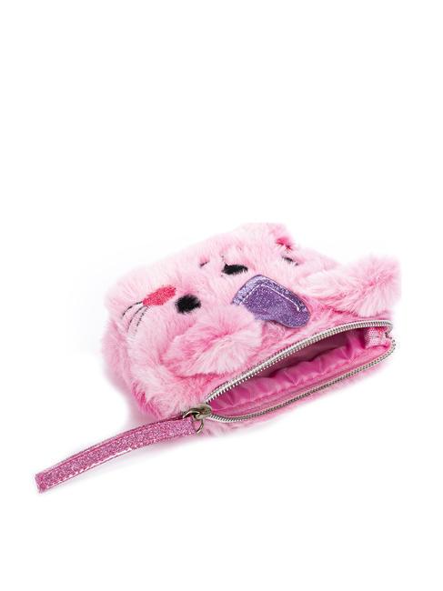 CAT Porte monnaie fourrure rose - Sacs et accessoires Enfants