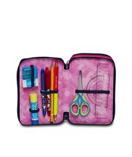 SEVEN CLOUDY SHAPES Trousse 3 zips avec trousse scolaire Bluedeep - Étuis et Accessoires - 3