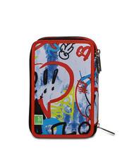 SJGANG EVER DRIFT BOY Trousse 3 zips avec trousse scolaire rouge orange - Étuis et Accessoires - 7