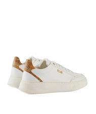 ALVIERO MARTINI PRIMA CLASSE GEO LOGO Baskets à imprimé géométrique blanc - Chaussures Femme - 4