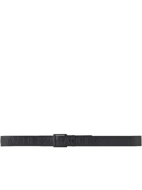 A|X LEATHER Ceinture en cuir Noir - Ceintures
