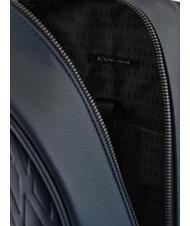 ARMANI EXCHANGE LOGO ALL OVER Sac &agrave; dos pour ordinateur portable 15,6" bleu marine - Sacs &agrave; dos pour ordinateur portable - 4