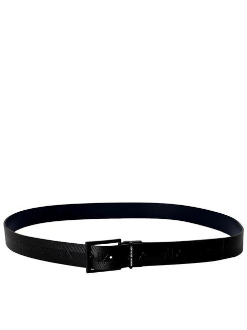 MAN Ceinture noir/bleu marine - Ceintures