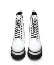 CULT GRETA 3236 Plateforme Stvali ahfibi blanc - Chaussures Femme - 3