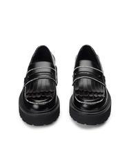 CULT SLASH 3904 Mocassins avec pompon et strass noir - Chaussures Femme - 3