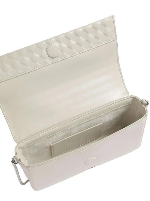 CALVIN MINI QUILT Mini sac à bandoulière écru foncé - Sacs pour Femme