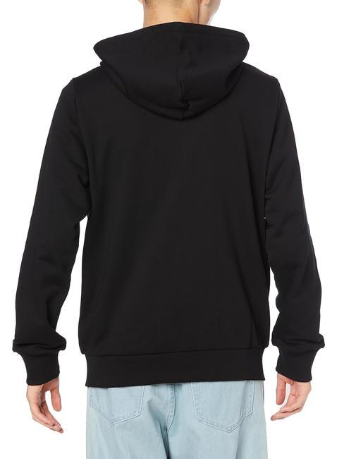 S-GIRK Sweat entièrement zippé avec capuche noir - Pulls molletonnés