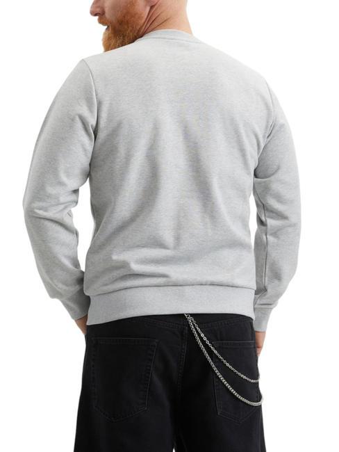 S-GIRK Sweat col rond gris - Pulls molletonnés