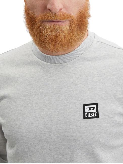 S-GIRK Sweat col rond gris - Pulls molletonnés