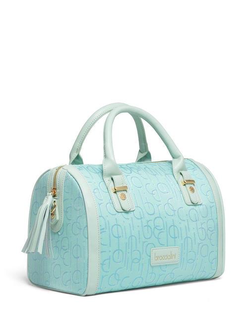 FONT Sac bandouli&egrave;re en jacquard c&eacute;leste - Sacs pour Femme