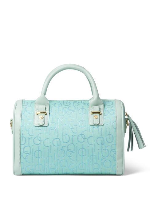FONT Sac bandouli&egrave;re en jacquard c&eacute;leste - Sacs pour Femme