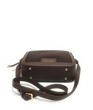BRACCIALINI FONT Sac appareil photo en jacquard marron - Sacs pour Femme - 4