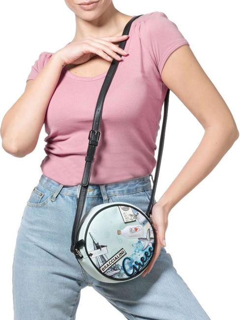 CARTOLINE Mini sac bandoulière rond multi - Sacs pour Femme