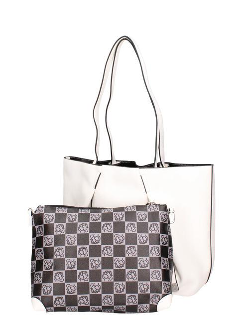 GIO Shopper avec pochette amovible blanc - Sacs pour Femme