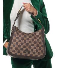 BRACCIALINI MONOGRAM Sac bandouli&egrave;re avec bandouli&egrave;re marron - Sacs pour Femme - 3
