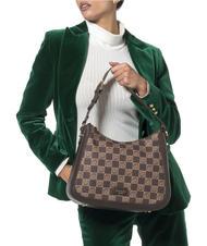 BRACCIALINI MONOGRAM Sac bandouli&egrave;re avec bandouli&egrave;re marron - Sacs pour Femme - 4