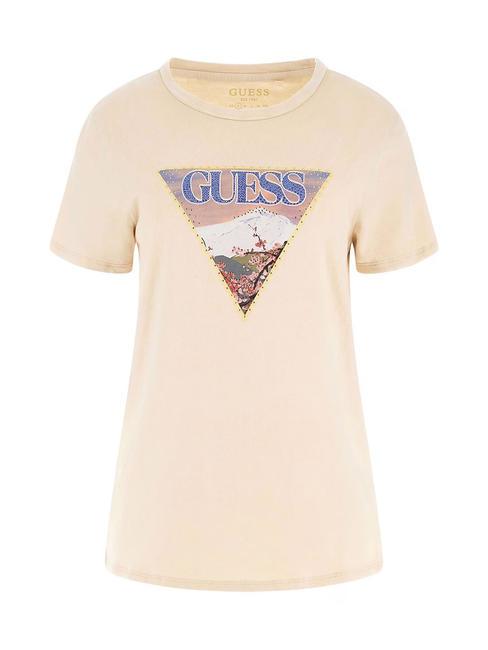 FUJI EASY  T-shirt en cotton sables calmes multi - T-shirt