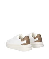 GUESS ELBINA  Baskets blanc beige - Chaussures Femme - 3