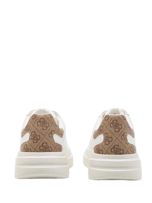 ELBINA  Baskets blanc beige - Chaussures Femme
