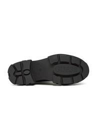 GUESS YELMA Bottines &agrave; logo m&eacute;tallis&eacute; NOIR - Chaussures Femme - 7