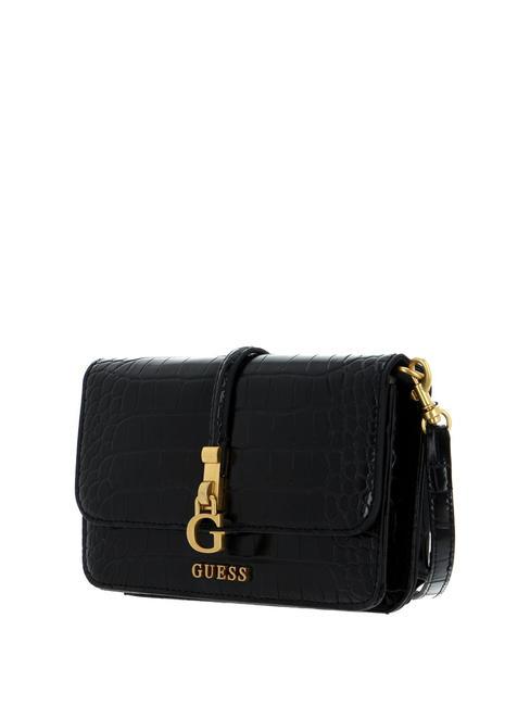 G JAMES St coco mini sac organisateur bandouli&egrave;re NOIR - Sacs pour Femme