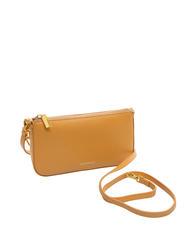 COCCINELLE LILY Mini sac en cuir avec anse chaîne - Sacs pour Femme