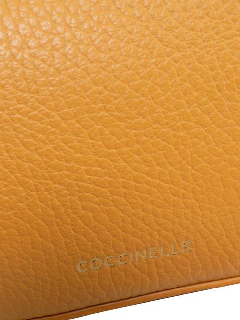 LILY  Sac à main avec anse chaîne abricot - Sacs pour Femme