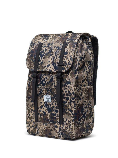 RETREAT Sac à dos camouflage de terrain - Sacs à dos pour l'École & les Loisirs