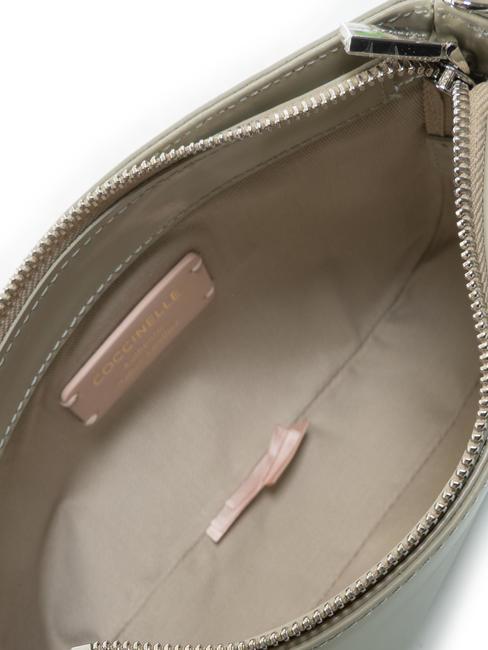 LILY SHINY CALF Mini sac en cuir avec anse chaîne mûre - Sacs pour Femme