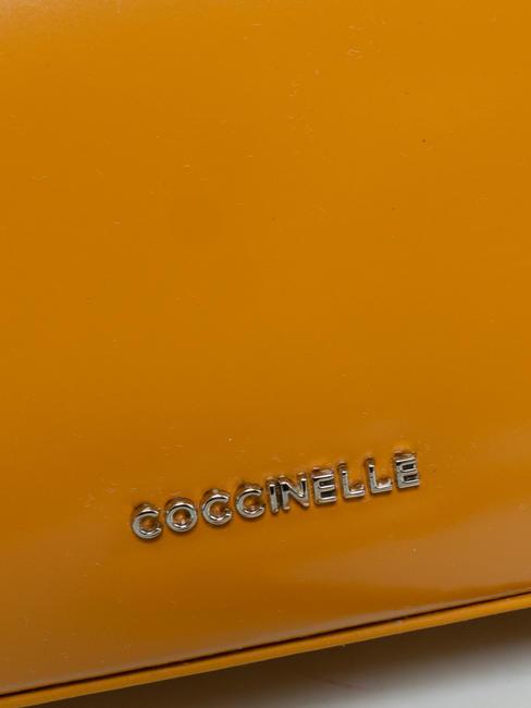 LILY SHINY CALF Mini sac en cuir avec anse chaîne résine - Sacs pour Femme