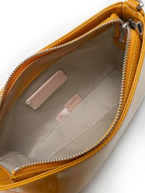 LILY SHINY CALF Mini sac en cuir avec anse chaîne résine - Sacs pour Femme