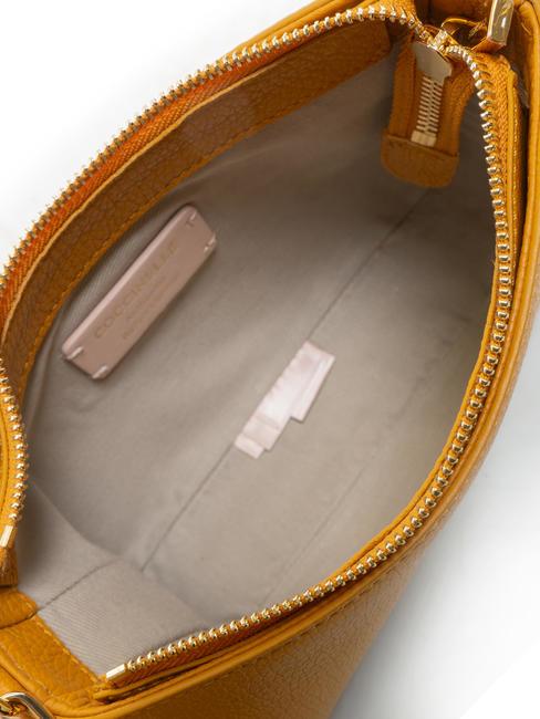 LILY Sac en cuir textur&eacute; avec anse cha&icirc;ne r&eacute;sine - Sacs pour Femme