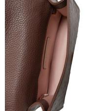 COCCINELLE NICO OSTRICH Mini sac en cuir imprim&eacute; caroube - Sacs pour Femme - 5