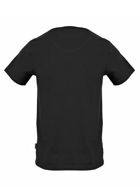 STEMMA LOGO T-shirt en cotton noir - T-shirt