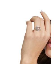 GUESS LIFE IN 4G Bague avec logo et cristaux ARGENT - Bagues - 2