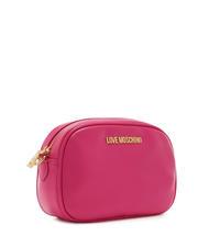 LOVE MOSCHINO METALLIC LOGO &Eacute;tui pour sac photo avec pochette fuchsia - Sacs pour Femme - 2