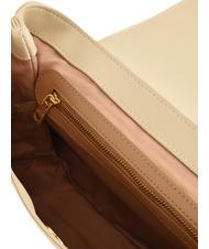 LOVE MOSCHINO HEART LOGO Sac à main, avec bandoulière Ivoire - Sacs pour Femme - 3