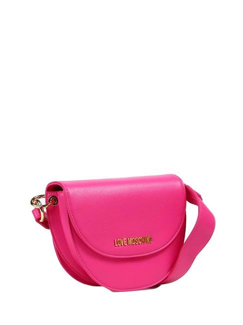 SADDLE Mini sac à bandoulière, avec bandoulière fuchsia - Sacs pour Femme