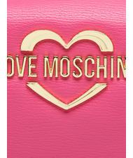 LOVE MOSCHINO HOLLIES Mini sac à bandoulière fuchsia - Sacs pour Femme - 3